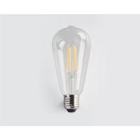 Rustik Led Ampül Flamanlı Şeffaf 8w Beyaz Işık CT-4353-B Cata