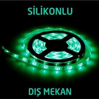 Şerit Led Üç Çipli Dış Mekan Yeşil Lamptime 113108 (5 Metre)