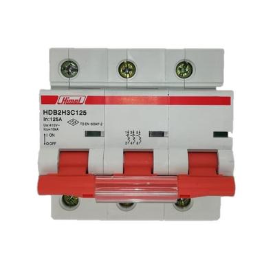 Trizafe Sigorta 3X125A C Tipi Otomatik Sigorta 10ka Himel