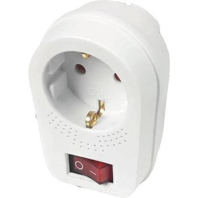 Viko Anahtarlı Tekli Priz Sıva Üstü Topraklı Fiş Priz