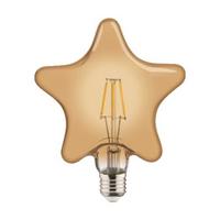 Yıldız Rustik Led Ampul 6w Amber Işık Horoz