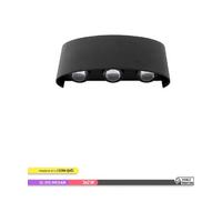 ACK 6W Çift Yönlü LED Duvar Aplik Siyah Gövde Gunışığı Işık AH07-07201