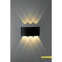 ACK 6W Çift Yönlü LED Duvar Aplik Siyah Gövde Gunışığı Işık AH07-07201