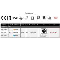 Ack 9W Dimlenebilir LED Ampul IlıkBeyaz Işık 4000K E27 A60 AA14-01021