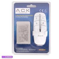 Ack Avize Kumandası 2'li AY30-00110