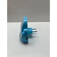 Araba Desenli Fişli Gece Lambası Anahtarlı Ledli Beyaz Işık