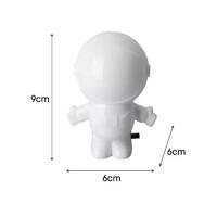 Astronat Fişli Gece Lambası Anahtarlı Ledli Beyaz Işık