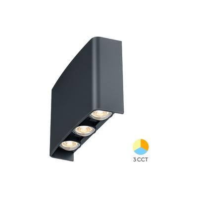 Braytron 3 Renk Modlu iç-dış Mekan LED Duvar Armatürü 3cct BG38-03382 Haiti Aplik