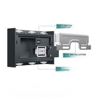 Braytron 3 Renk Modlu iç-dış Mekan LED Duvar Armatürü 3cct BG38-03382 Haiti Aplik