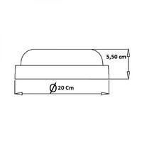 Braytron Nemliyer Led Glop 18 w Beyaz Işık Ip54 BC17-01230