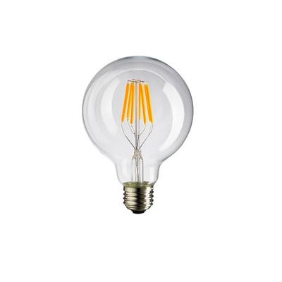 Cata 6 Watt Flament Led Ampul G95 Glop Şeffaf Beyaz Işık CT-4354
