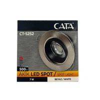 Cata Akik Led Spot 7 Watt Beyaz Işık Ct-5252