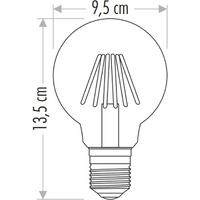 Cata Ct-4286 9W Rustik Led G90 Glop Ampul E27 Amber 