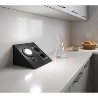 Cata CT 5109 Siyah Kasa 5W Çift Prizli Tezgah Aydınlatma Beyaz Işık 6400K 