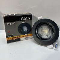 Cata Ct-5200 7 W Sıva Altı Led Spot Armatür Siyah Gövde Gunışığı Işık 4 Adet