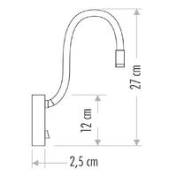 Cata CT-5232 3W 3200K Günışığı Siyah Kasa Baykuş Ledli Aplik