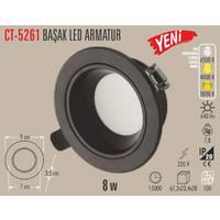 Cata CT-5261 Başak Üç renk Led spot (6400K - 4000K - 3200K) 