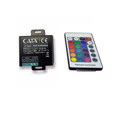 Cata Rgb Led Kontrol Cihazı ve Kumanda 18 Amper Ct-9147