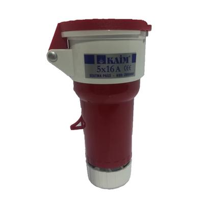 CEE Norm Seyyar Fiş 5x16 A IP44 Kaim