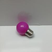Gece Lambası Ampülü Mor 1W Led E27 Duy