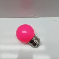 Gece Lambası Ampülü Pembe 1W Led E27 Duy