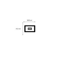 Led Projektör 100 Watt Ultra Slim Kasa 220V 6500K Beyaz Işık Zmr