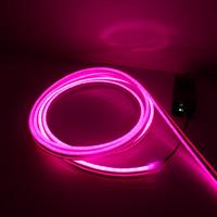 Neon Led 12 Volt Pembe Işık Dış Mekan 5 Metre