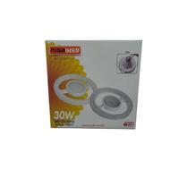 NisaLuce 30W Simit Led Ampul Kristal Camlı 6500K Beyaz Işık
