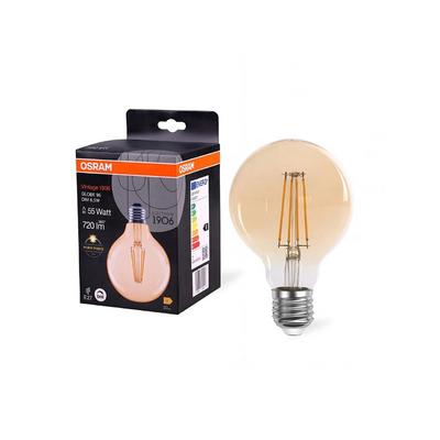 Osram LED G95 Glob Fılament 6.5W 2700K 720LM E27 Duy Sarı Işık Ampul Dim Edilebilir / 4099854394416