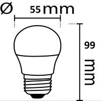 Osram 4,9w Led Value Beyaz Işık E-27 Mini Led Ampul 5 Adet