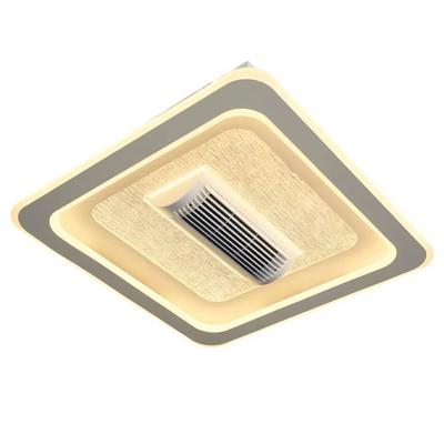 Özcan Aydınlatma 1412-2 Storm 60x60cm Fanlı Armatür (Kumandalı) Beyaz