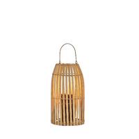 Özcan Aydınlatma 1016-1 Bambu Mumluk 18*31 Ahşap