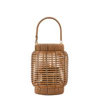 Özcan Aydınlatma 1025-1 Bambu Mumluk 15*20 Ahşap