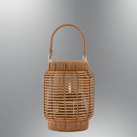 Özcan Aydınlatma 1025-1 Bambu Mumluk 15*20 Ahşap