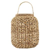 Özcan Aydınlatma 1026-1 Bambu Mumluk 31*37 Ahşap