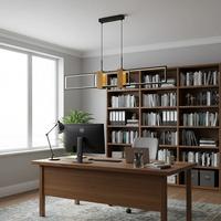 Özcan Aydınlatma 1427-AS Minis Uzun Sarkıt Siyah