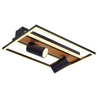 Özcan Aydınlatma 1428-1 Rea 2 Spotlu Plafonyer Siyah