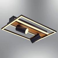 Özcan Aydınlatma 1428-1 Rea 2 Spotlu Plafonyer Siyah