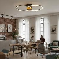 Özcan Aydınlatma 1429-2 Round Plafonyer Siyah