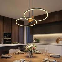 Özcan Aydınlatma 1429-2A Round Sarkıt Siyah