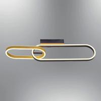 Özcan Aydınlatma 1430-1 Elips Plafonyer Siyah