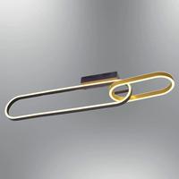 Özcan Aydınlatma 1430-2 Elips Plafonyer Siyah