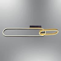 Özcan Aydınlatma 1430-2 Elips Plafonyer Siyah