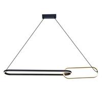 Özcan Aydınlatma 1430-AS Elips Sarkıt Siyah