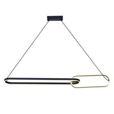 Özcan Aydınlatma 1430-AS Elips Sarkıt Siyah