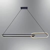 Özcan Aydınlatma 1430-AS Elips Sarkıt Siyah