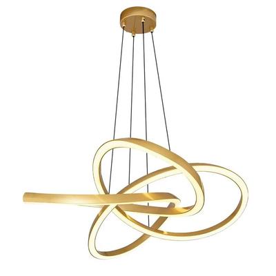 Özcan Aydınlatma 1431-1A-03 Helical Yuvarlak Sarkıt Sarı