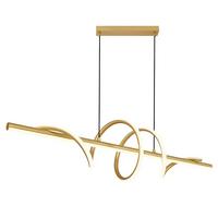 Özcan Aydınlatma 1431-1As-03 Helical Uzun Sarkıt Sarı