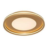 Özcan Aydınlatma 1436-1 Madras 50cm Armatür (3 Renk Led+Kumandalı) Mat Gold