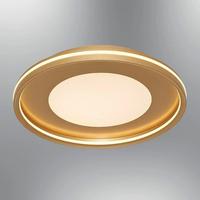 Özcan Aydınlatma 1436-1 Madras 50cm Armatür (3 Renk Led+Kumandalı) Mat Gold
